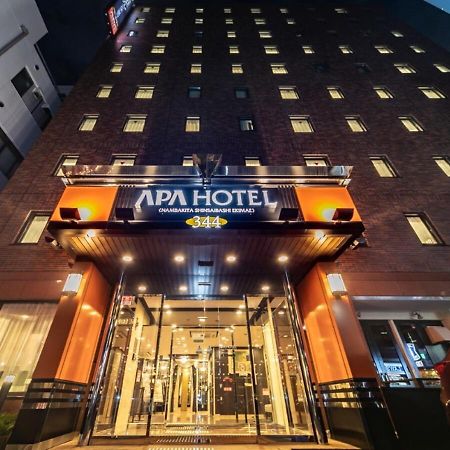 Apa Hotel Nambakita Shinsaibashi Ekimae Osaka Exterior foto
