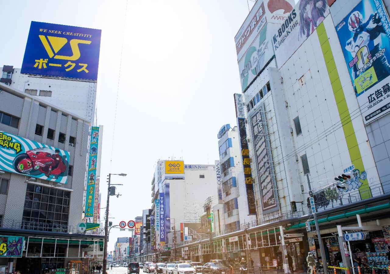 Apa Hotel Nambakita Shinsaibashi Ekimae Osaka Exterior foto